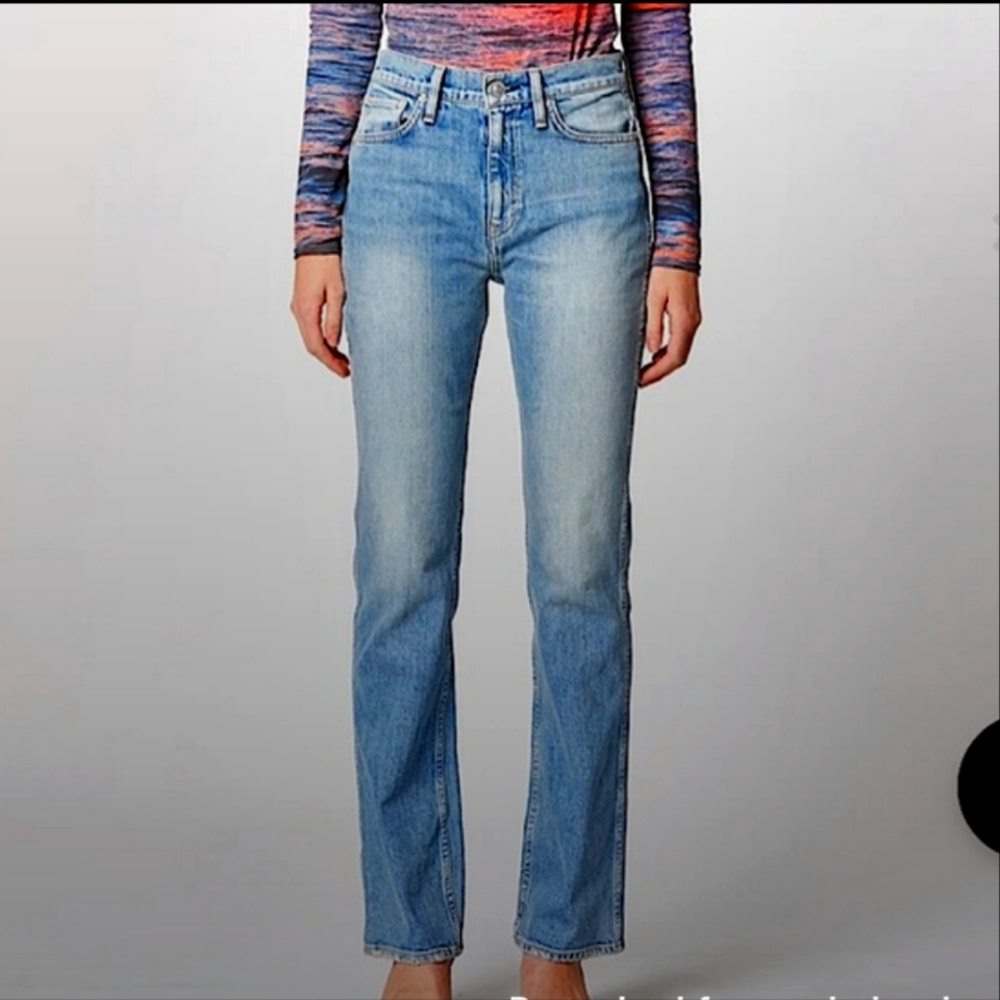 NWT Hudson Abbey High-Rise Bootcut Jeans